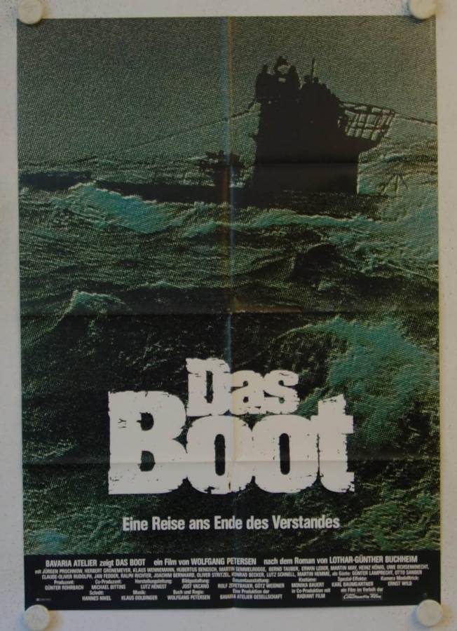 Das Boot original release german movie poster
